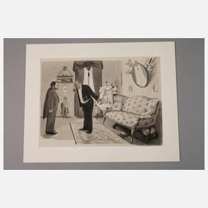 Prof. Eugen Kirchner, Der versteckte Liebhaber