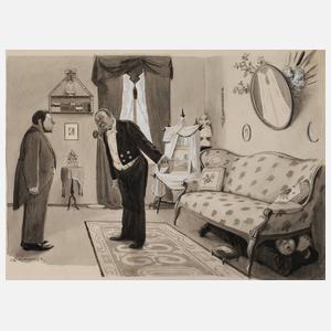 Prof. Eugen Kirchner, Der versteckte Liebhaber