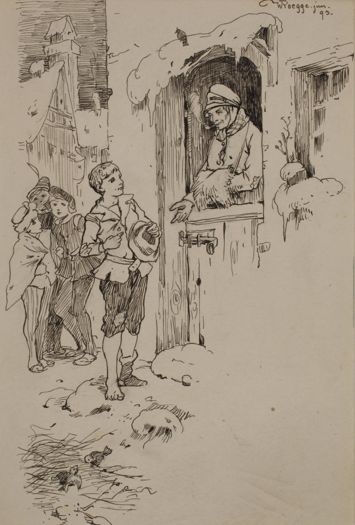 Wilhelm Rögge der Jüngere, Winteridyll