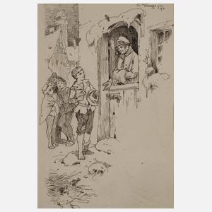 Wilhelm Rögge der Jüngere, Winteridyll