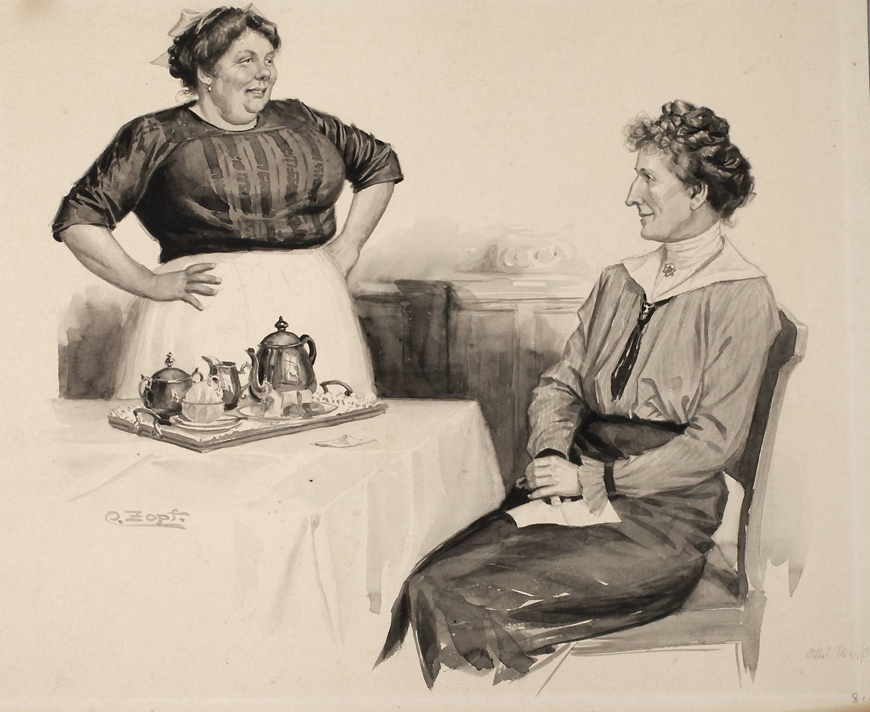 Carl Zopf, Es ist Kaffeezeit