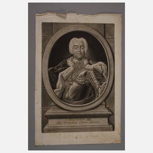 Johann Jakob Haid, Bildnis August III. von Polen