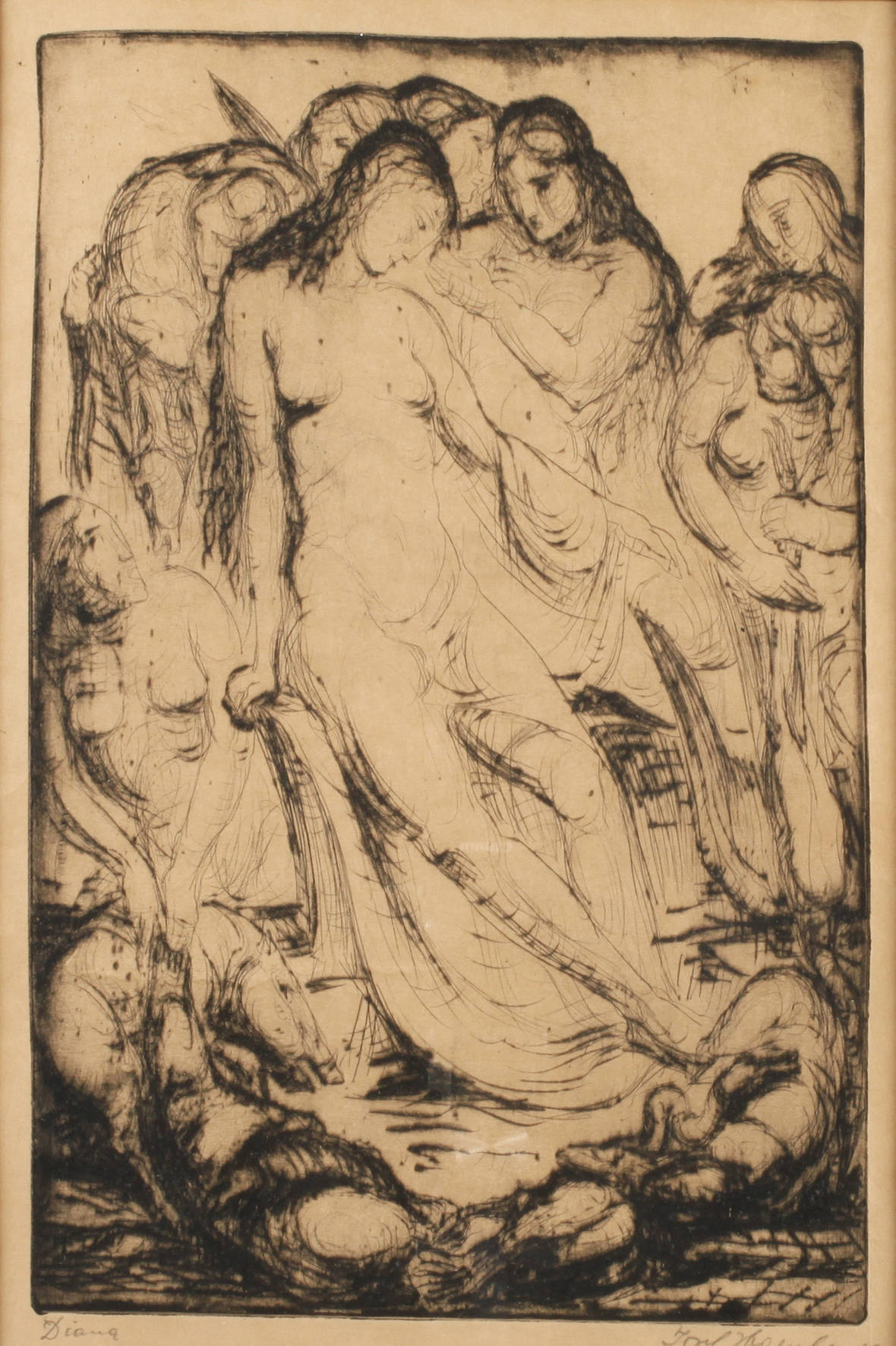 Prof. Josef Hegenbarth, ”Diana”