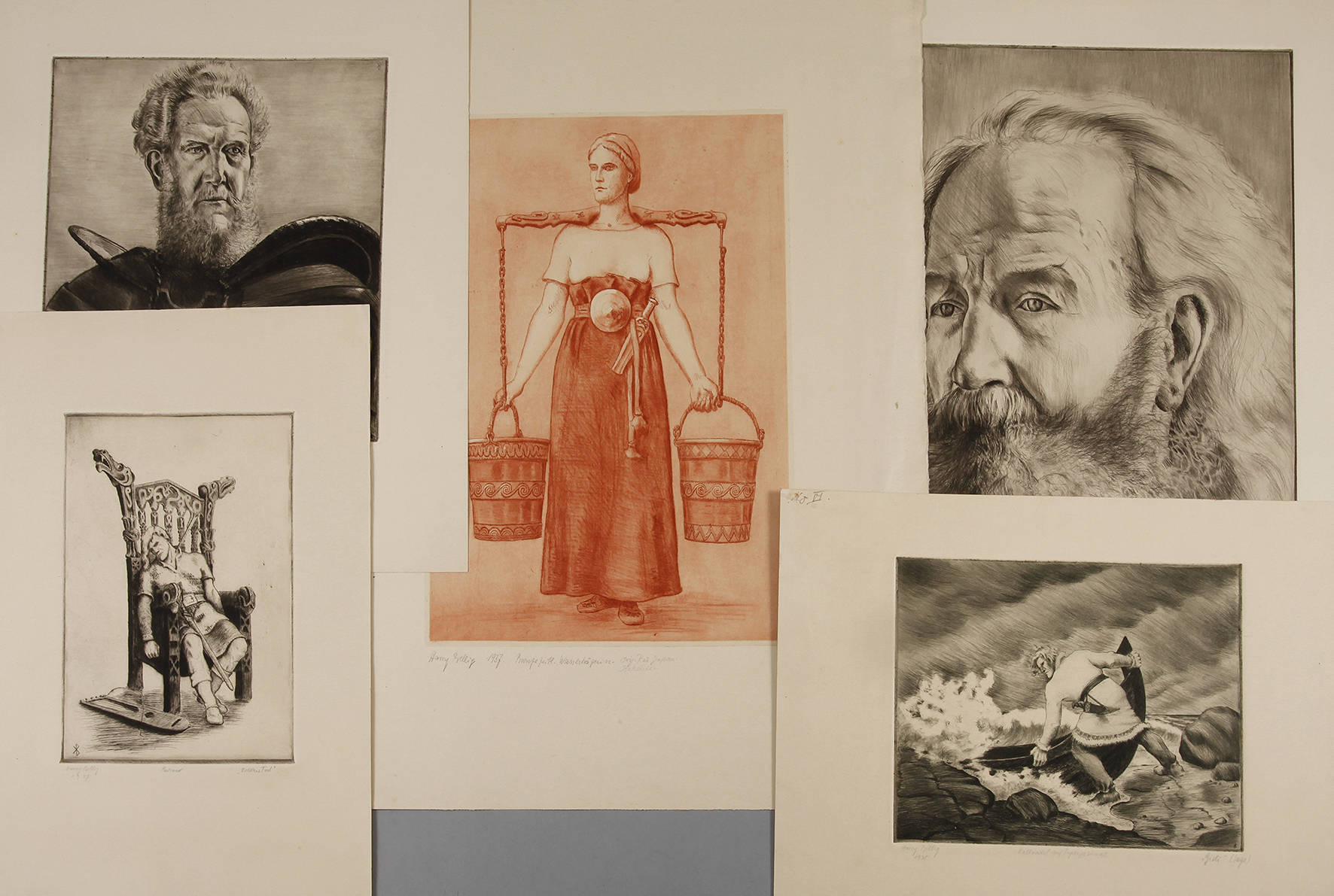 Harry Billig, Grafikkonvolut