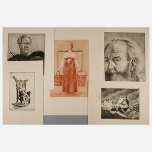 Harry Billig, Grafikkonvolut