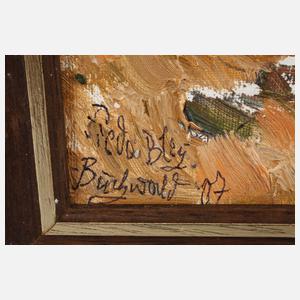 Fredo Bley, Spätsommer im Vogtland