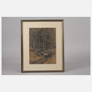 Albin Enders, Am Waldbach