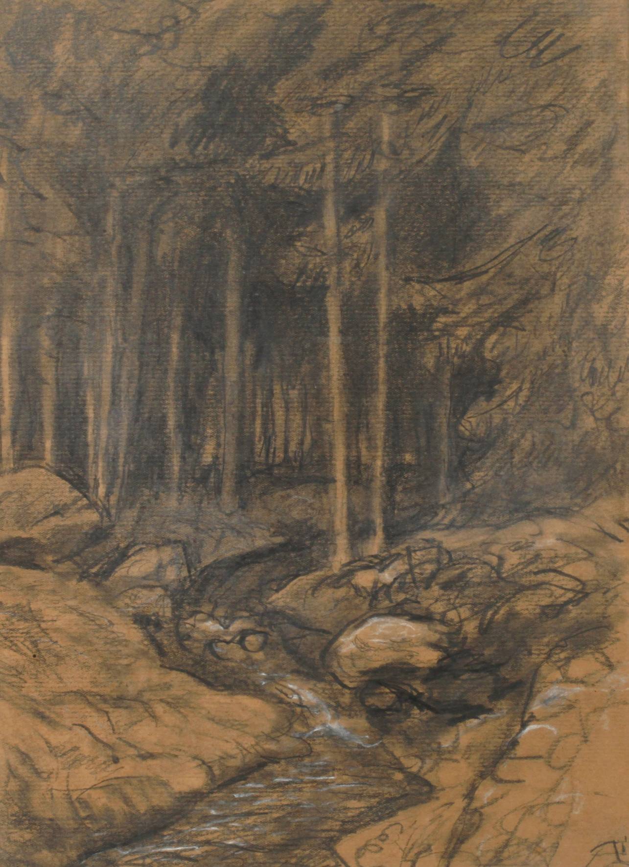 Albin Enders, Am Waldbach