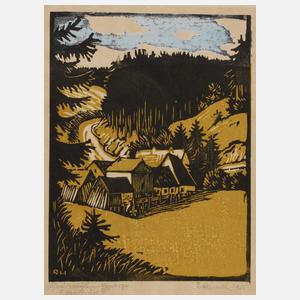 R. Heinrich, ”Schneidemühle im Erzgebirge”