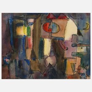 Albert Hennig, Nachts in der Stadt