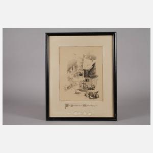 E. Köhler, ”Alte Dorfschänke in Wiedersberg i./V.”