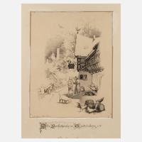 E. Köhler, ”Alte Dorfschänke in Wiedersberg i./V.”111