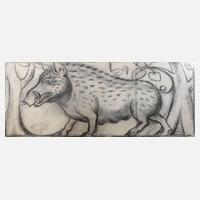 Kohlhoff, Ornamententwurf ”Wildsau”111