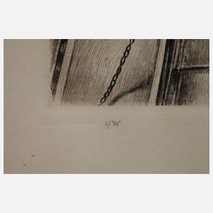 Prof. Richard Müller, ”Atelierfenster”