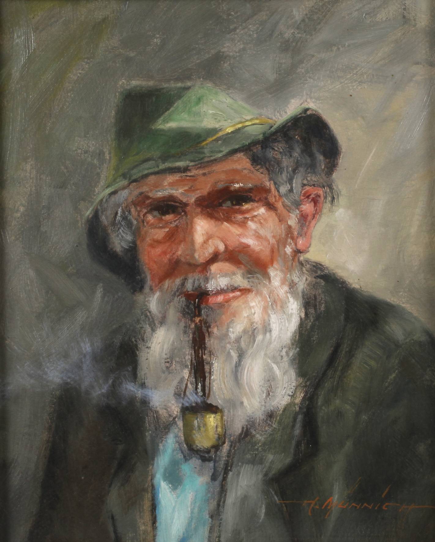 Hans Münnich, ”Bildnis Onkel Franz”