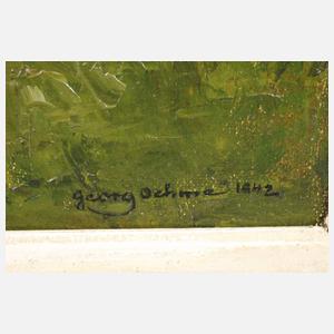 Pof. Georg Egmont Oehme, Akte am Waldrand