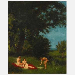 Pof. Georg Egmont Oehme, Akte am Waldrand