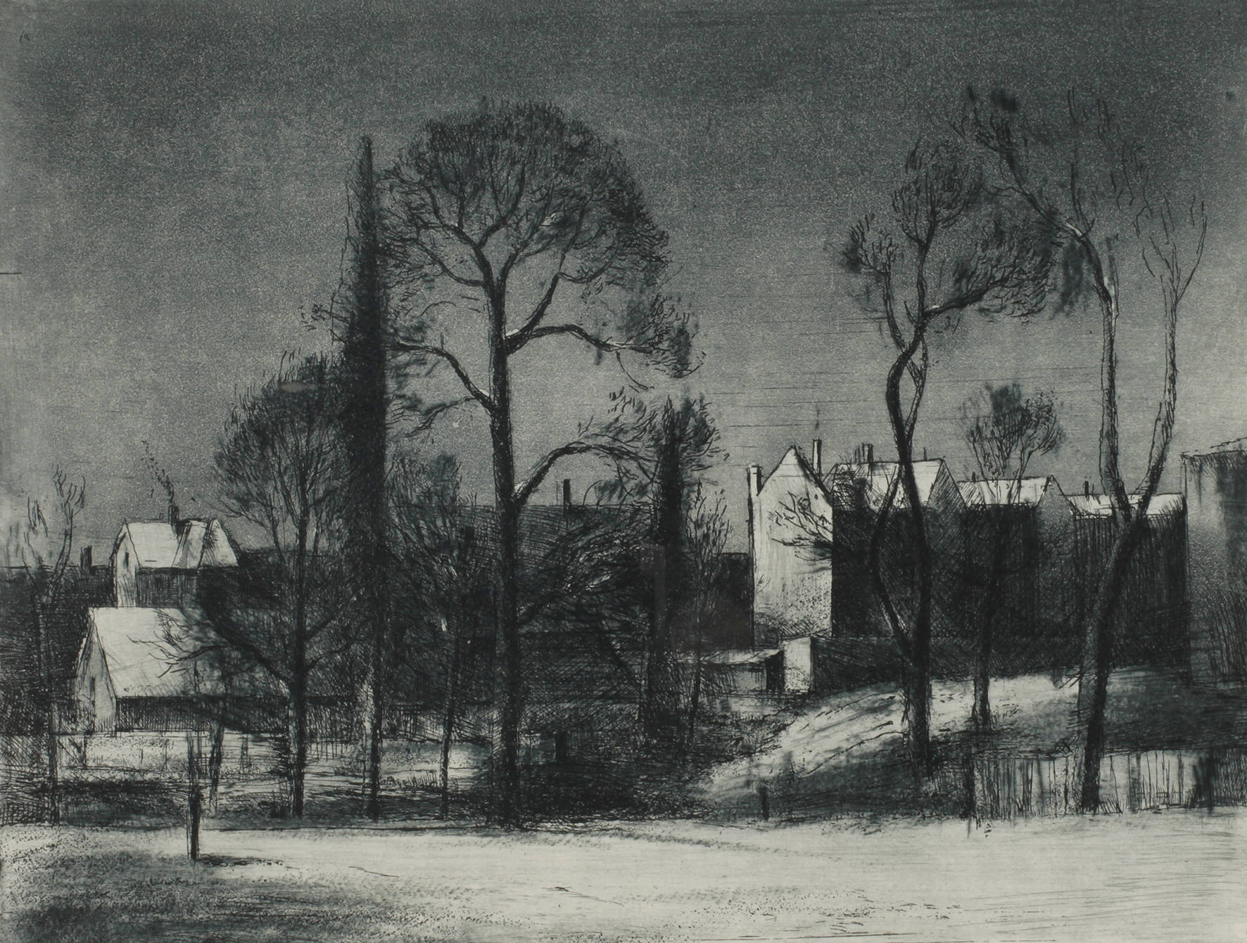Gerd Pötzschig, ”Vorstadtwinter”