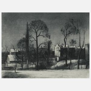 Gerd Pötzschig, ”Vorstadtwinter”