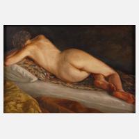 Curt Querner, attr., Liegender Damenakt111