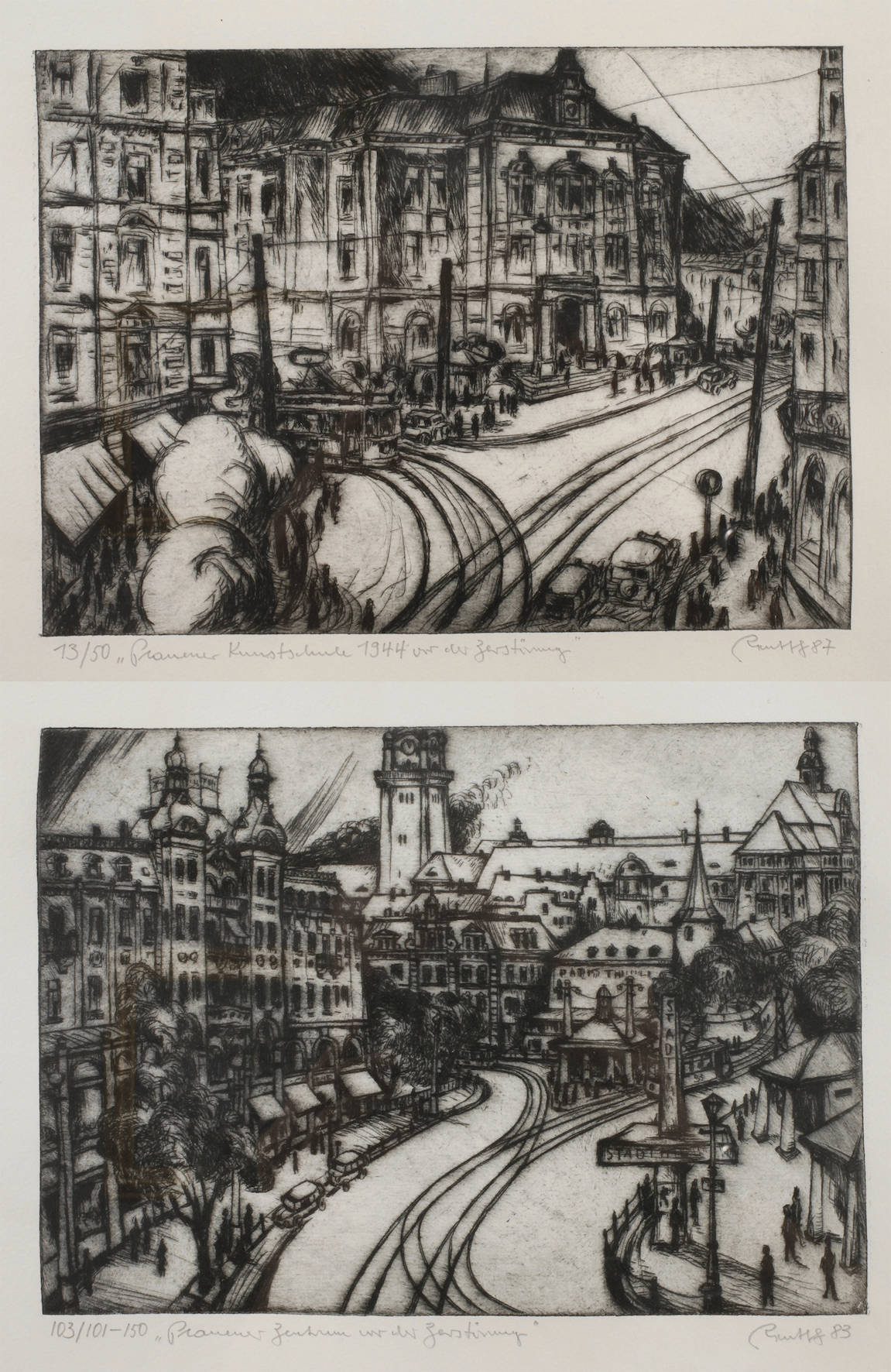 Lothar Rentsch, Paar Plauenansichten