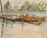 Karl Richter, Boote am Steg