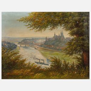 Johannes Rudolph, Blick auf Meissen