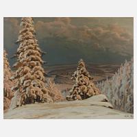 Richard Sachs, ”Vogtland im Schnee”111