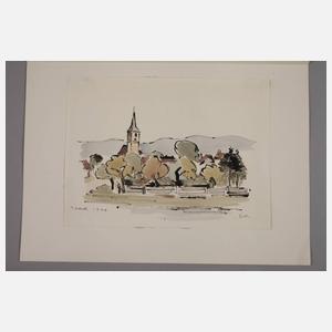 Elisabeth Schettler, Paar Mischtechniken