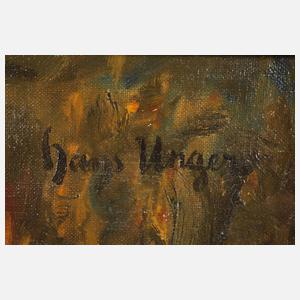 Prof. Hans Unger, Blumenstillleben