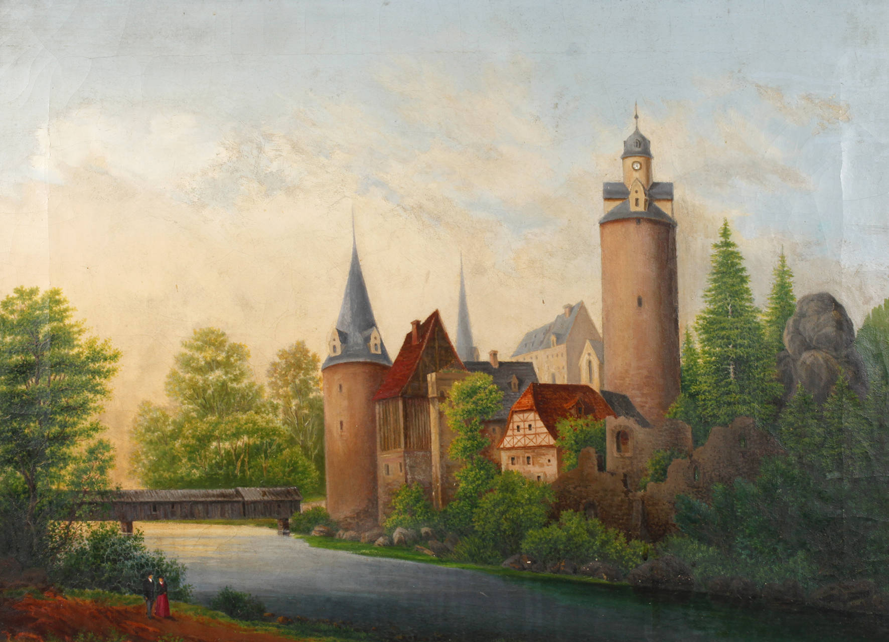 Ansicht Schloss Stein bei Hartenstein