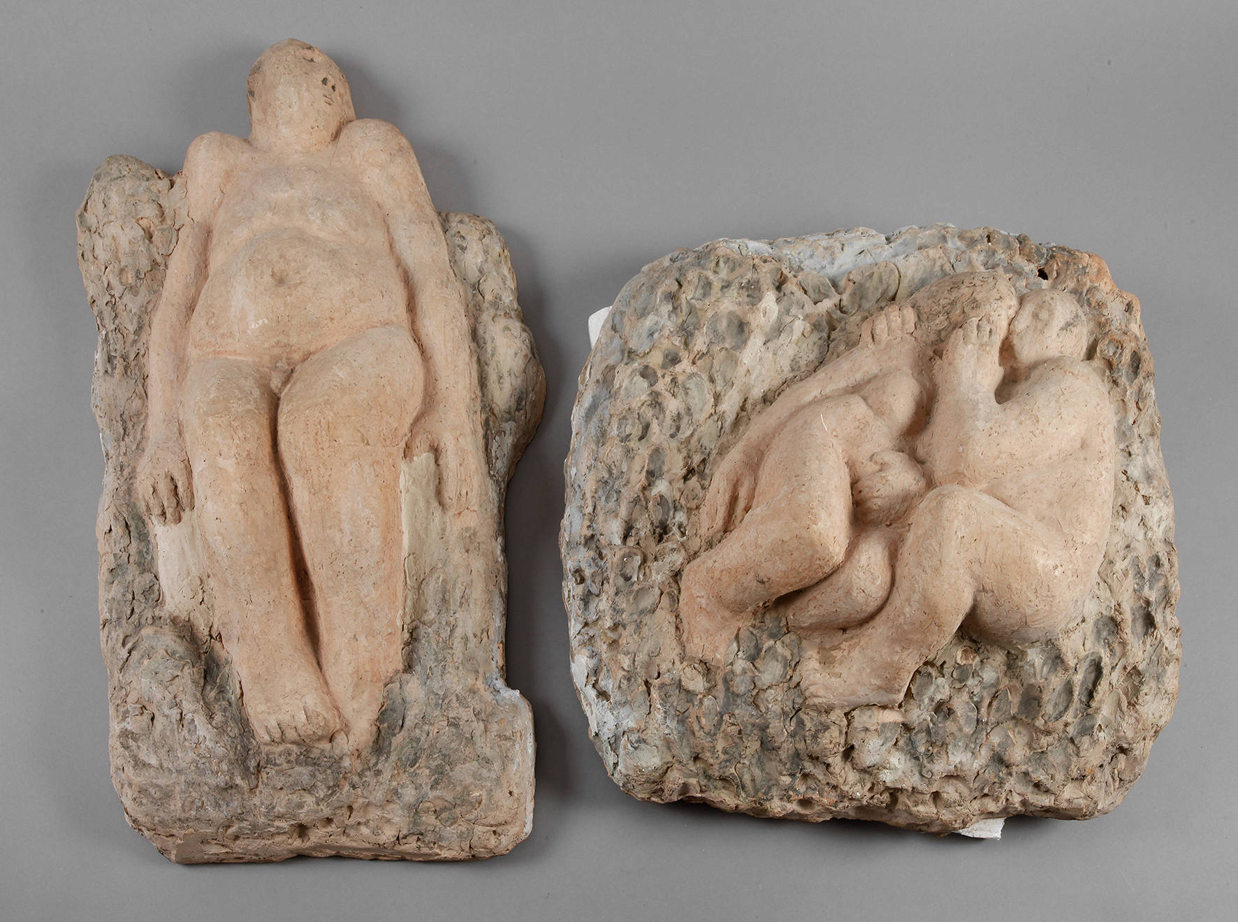 Wandplastik ”Nach der Sauna”