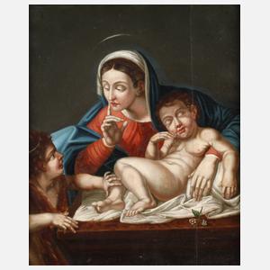 Maria mit Jesus und Johannes dem Täufer