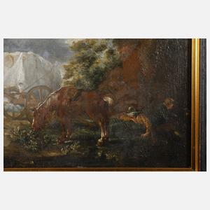 Die Rast auf der Reise