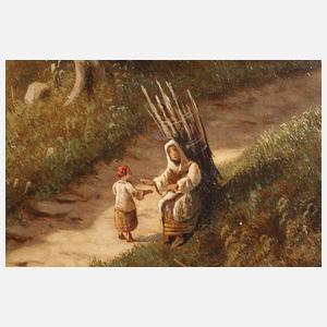 A. Baumann, Romantische Seelandschaft