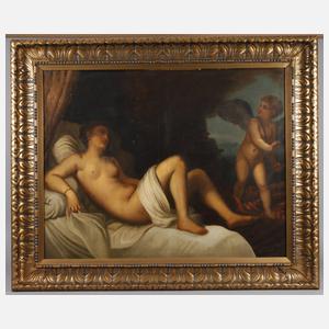 F. A. Ciappa, Neapolitanische Danaë nach Tizian