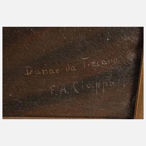 F. A. Ciappa, Neapolitanische Danaë nach Tizian