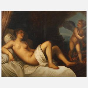 F. A. Ciappa, Neapolitanische Danaë nach Tizian