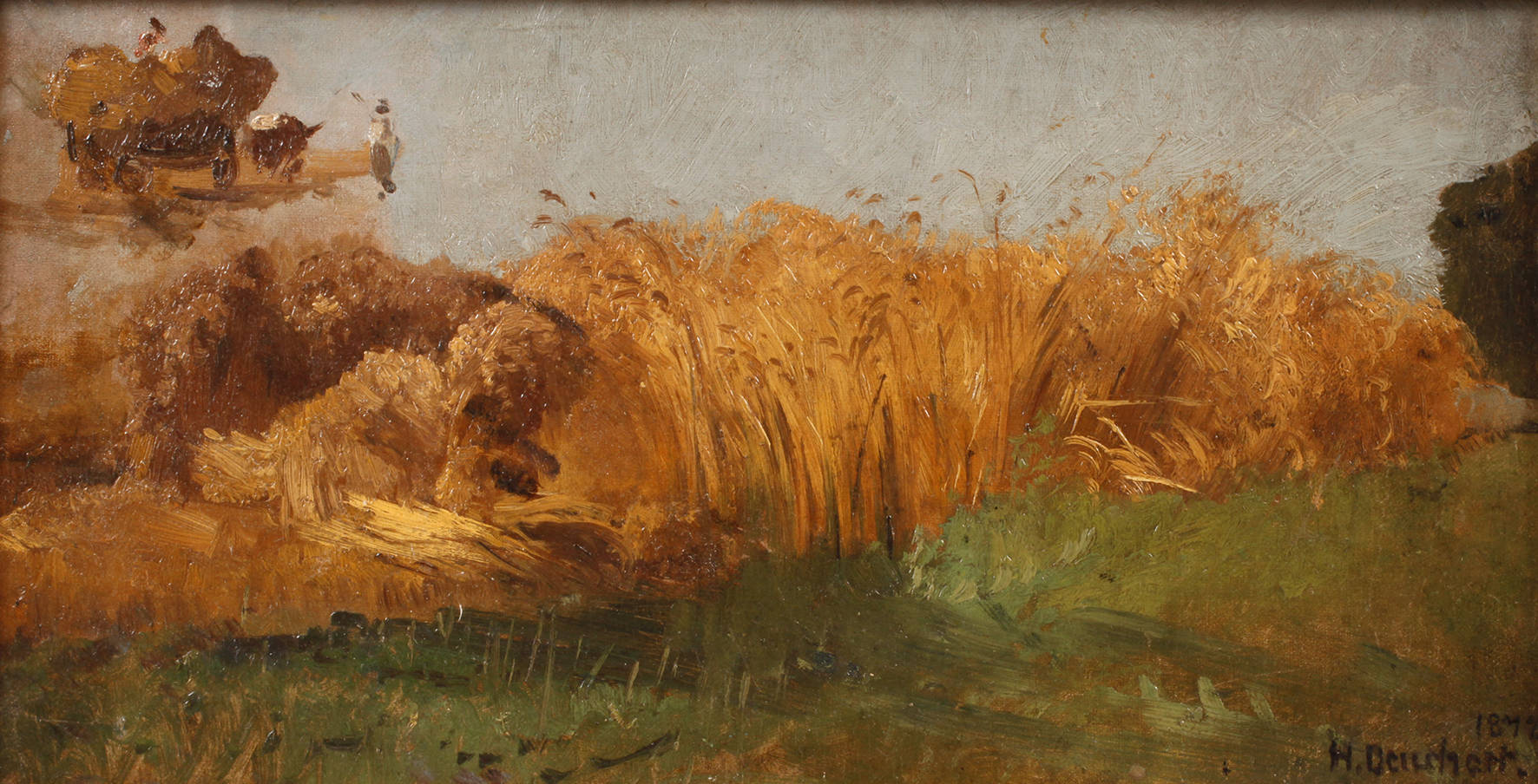 Heinrich Deuchert, Studie ”Am Chiemsee”