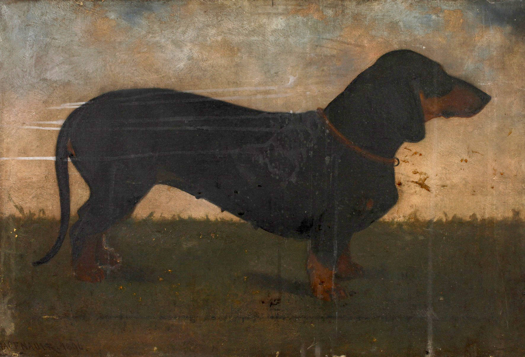 Hagenauer, Stehender Dackel