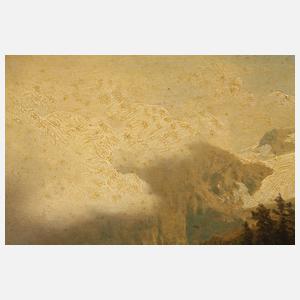 Hermann Ottomar Herzog, Fischerhütten im Fjord