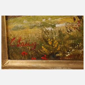 C. Laeisz, Mädchen am Teich