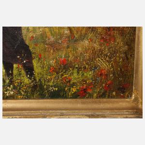 C. Laeisz, Mädchen am Teich