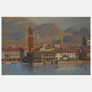 August Nothnagel, ”Riva am Gardasee”