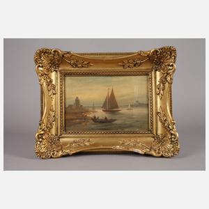 C. Wolters, Abend am Meer