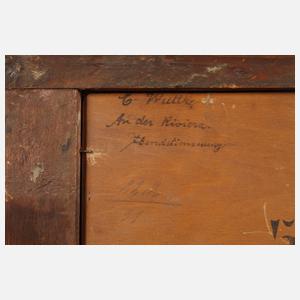 Carl Wuttke, ”Abendstimmung an der Riviera”