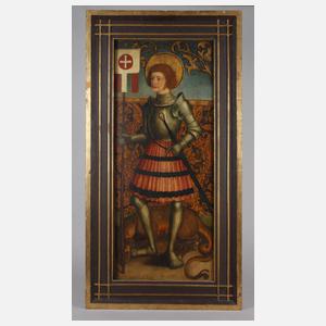 St. Georg als Drachentöter