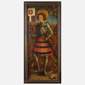 St. Georg als Drachentöter