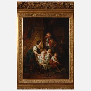 Beim abendlichem Bade