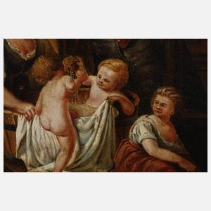 Beim abendlichem Bade